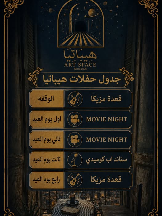 Event schedule